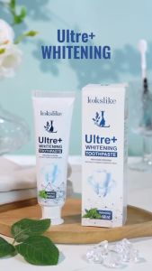 Pasta gigi Odol Ultre+ Whitening ToothPaste Merk Lookslike 120 Gram Ampuh Viral di tiktok Pembersih Gigi Biar Putih / Pencegah Gigi Berlubang / Penghilang Gigi Kuning Mirip Pasta Nasa Dazzling