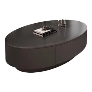 HSMJ | Luxury Simple Style Black Marble Tea Table