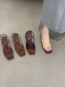 Retro Summer Vacation Style Wedge Sandals