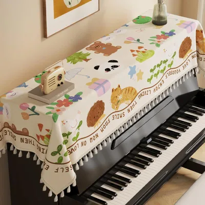 Cute Dustproof Universal Piano Cover