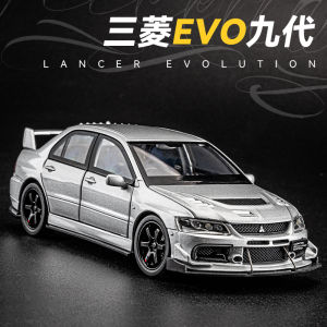 Mitsubishi Evo Car Model 9 Generation Alloy Sports Car Model JDM Racing Car Collection Decoration Boy Toy Car Car Model