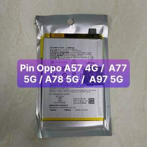 pin Realme C51 / oppo A57 2020 / A58 / A97 model BLP923 bảo hành 6 tháng