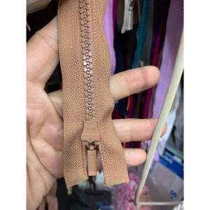 Dây kéo áo khoác loại tốt HKK 40cm răng phao số 5.