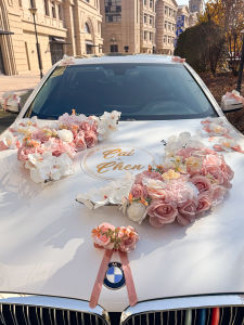 HANJIANGXUE | Luxurious Wedding Car Decorations