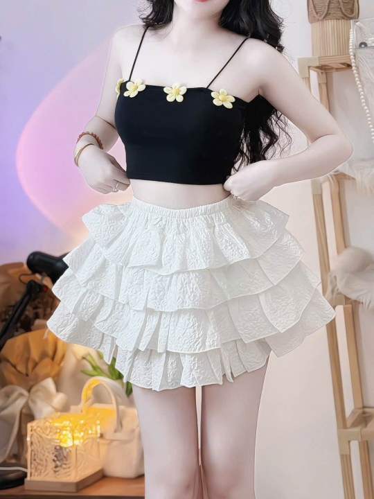 CHÂN VÁY NHIỀU TẦNG