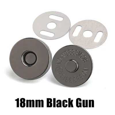 Magnetic Snap Fasteners Clasps Buttons Handbag Purse Wallet Craft Bags Parts Accessories 14mm 18mm