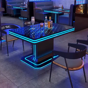 Bàn Bar Hiệu Ứng Phát Sáng Cao Cấp Và Sang Trọng Cho Club Và Quán Cà Phê