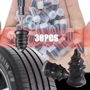 Bộ Dụng Cụ Sửa Chữa Lốp Xe Hơi & Xe Máy Miếng Vá Cao Su Không Cần Keo Vít Vặn Giải Pháp Vá Lốp Bị Thủng