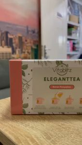 Teh Herbal Pelangsing Detox Elegant Tea by Vitablitz  Teh Celup Suplemen Kesehatan