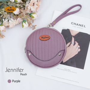 UmahNun-JENNIFER POUCH dompet Bulat Anti Air By Alfira
