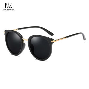 LouisWill Men Sunglasses Classical Fashion Glasses UV400 Polarized Sunglasses Retro Metal Frame Round Lens Sunglasses Outdoor Activities Sunglasses Driving Fishing Eyewear Silicone Nose Pads Sun Glasses Sunglass for Men Round Sunglasses for Men