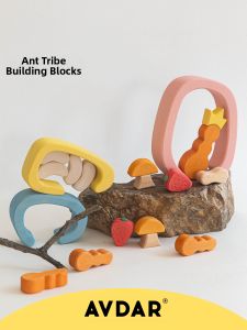 AVDAR | Intelligent Educational Building Blocks Toy Large Particle Wooden