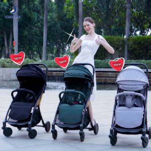 Xe đẩy cho bé gấp gọn và ghế ngồi ô tô CHILUX D23 - giảm rung lắc tối đa bảo hành chính hãng 3 năm