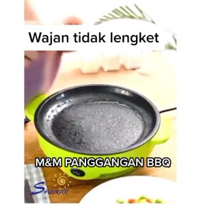 Panggangan Listrik Nampan Pemanggang Elektrik Multifungsi Cooker Bbq Panci Listrik Anti Lengket Wajan