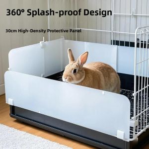 FEIZHUXIANSEN | Anti-Splash Urine Barrier for Rabbit Cage