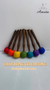 [Amrita] Bộ Chuông Chùy Kim Cang Kèm Túi Đựng - Pháp khí mật tông - Chuông Chày Kim Cương - Amrita - CXNP20