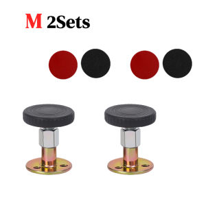 Adjustable Threaded Bed Frame Mental Sofas Wall Support Anti-Shake Stabilizer Self-adhesive Headboard Fixer Bed Stops Fasteners Furniture Kits