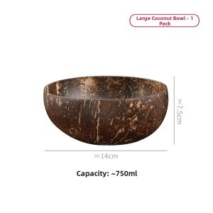 YYIEDERNG | Natural Coconut Shell Breakfast Bowl