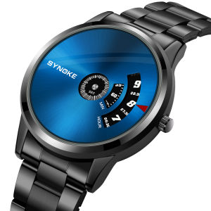 Men Quartz Wrist Watch Full Steel Waterproof Wristwatches Male Creative Mon-pointer Watches Relogio Masculino