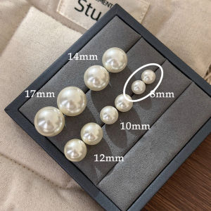 Korean Style Sweet Pearl Earrings Womens Fashion Jewelry Drop Earrings Non-Embedded 3D Craft Summer New Arrival