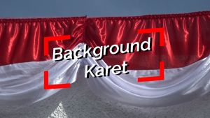 BENDERA BACKGROUND KARET 6 METER (10 GELOMBANG)