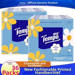 Tempo | Daisy Print Hankies 36 Packs