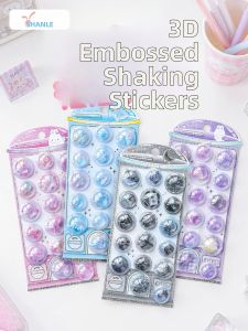 Shanle | 3D Shake Butterfly Bow Capsule Stickers