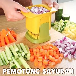 ALAT PEMOTONG SAYURAN KENTANG TIMUN WORTEL ANTI KARAT POTATO STIK DICE CUTTER