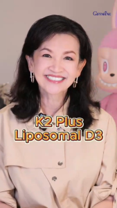 Cal-D-Mag 600 แคลเซียม สารอาหารสำคัญที่ดีต่อกระดูก K2 Plus Liposomal D3 เพิ่มการดูดซึมแคลเซี่ยม