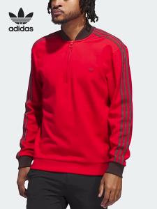 adidas | Men Women Pullover Zip-up Stand Collar Sweatshirt