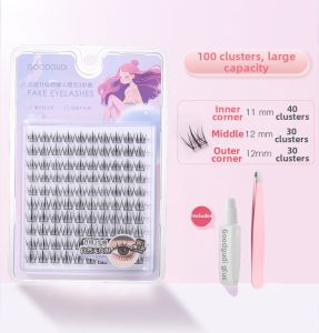 Goodgudi | Lazy 3-Step Upgrade Sunflower Effect Self-Graft Natural Fake Eyelashes