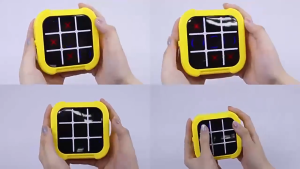 JZ Tic Tac Toe Educational Board Game Mini Smart Game Console Chess Interaction between Parents and Children Electric Toys