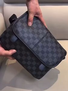 Tas Selempang Pria Kulit Crossbody Waist Sling Bag Leather Waterproof