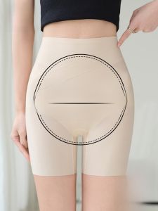 miiow | High-Waist Ice-Silk Safety Shorts Cat Person New 2025 Qipao Special Bottoming Pants Butt-Lifting Cool Sensation Briefs
