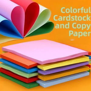 Pink Thick A4 Color Paper for Childrens Origami Crane Folding