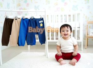 Legging PENDEK polos bayi&anak "Baby GEE" SNI~Celana polos pendek bayi&anak TERMURAH
