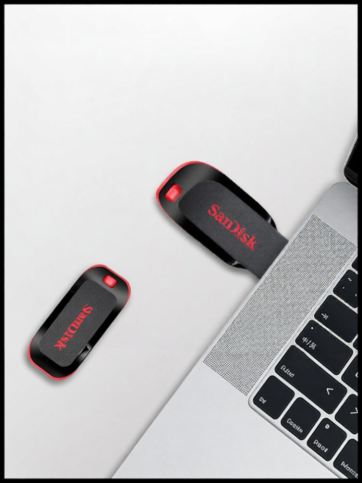 SanDisk | High Speed Secure Portable USB Flash Drive 16GB Compact USB Stick for Business and Car Use with Data Encryption