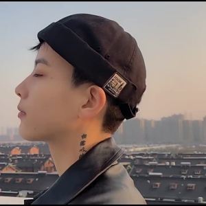 JCAAAP Fold Skullcap Retro Men Sailor Cap Women Warm Roll Cuff Bucket Cap Brimless Hat