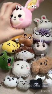 RK Miniteen Seventeen Plushie Keychain Head Miniteen Bag Charm Seventeen