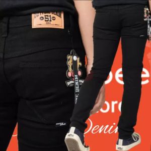 BAYAR DITEMPAT/ Celana Jeans /Pria Slim Fit - Celana Panjang Pensil Pria Biru - Hitam - jeans trlaris sekarang / jeans pria mantap / jeans panjang keren / promo jeans panjang pria