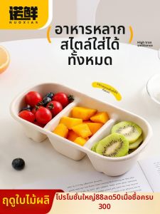NUOXIAN | Three-Compartment Disposable Meal Box