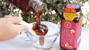 Combo Mật ong rừng mật ong nguyên chất Mật ong cao thảo dược Lady 310g + 1 chai Mật ong Hoa Vải Thiều 360g - Chuyên dành cho phụ nữ giúp ngủ ngon tăng cường sức khỏe