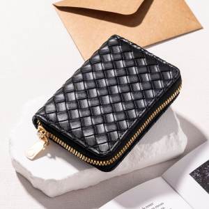 Short Large Capacity Womens Card Holder Multi-Slot Document Bag Mens Compact Accordion Card Wallet Bank Card Storage Case