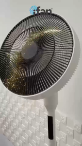 iFan 14” DC Motor Stand Fan With Figure 8 Oscillation – Remote Control Oscillation Timer LED Touch 12-Speed (IF7436)