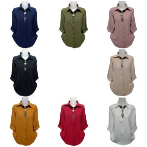 BAJU KEMEJA CRINKLE AIRFLOW WANITA