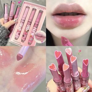 Gege Bear Garden Pink Rabbit Solid Lip Gloss Moisturizing Long-lasting Color Lipstick Makeup Natural Look Lip Care