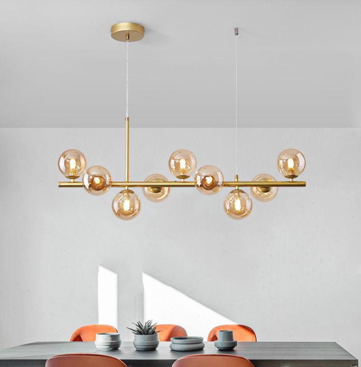 [free Bulbs] Tomax Modern Ceiling Chandelier 100cm Led Sphere 