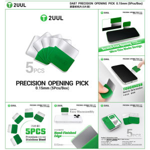 2UUL DA87 Precision Opening Pick (5Pcs/Box) Premium Stainless Steel for Phone Screen Opening Disassembly Repair Tools