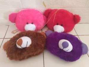 Promo tas boneka anak perempuan lucu /  tas boneka wanita dewasa / Tas murah slempang anak wanita lucu /tas boneka  beruang wanita