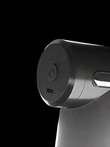 BF-C1170 Alat Terapi Otot Pijat Massage Gun 4IN1 Pijet Electric Portable Muscle Gun Relaksasi Fasia